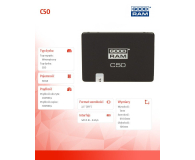 GOODRAM 60GB 2,5'' SATA SSD C50 - 166526 - zdjęcie 10